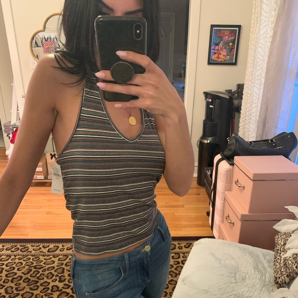 AMERICAN EAGLE HALTER TOP